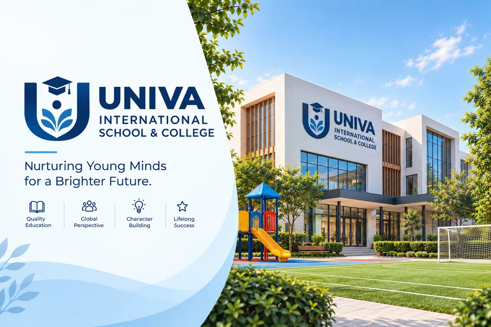 UNIVA International School & College logo