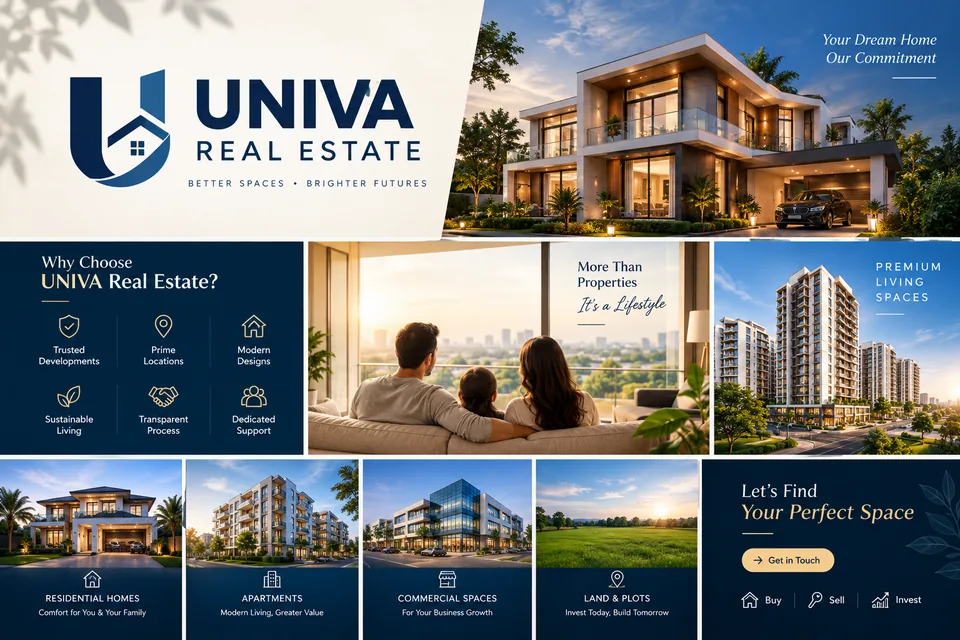 UNIVA Real Estate logo